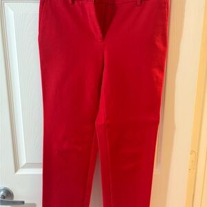 Ann Taylor Bold Red Pants